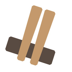 Chopstick Flat Icon