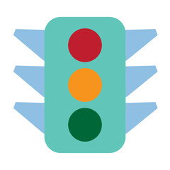 Traffic Flat Icon
