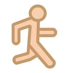 Walk Flat Icon