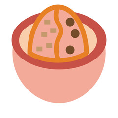 Gyudon Flat Icon