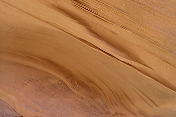 Sandstone rock formations at Waterhole Canyon, Arizona, USA