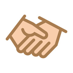 Partnership Flat Icon