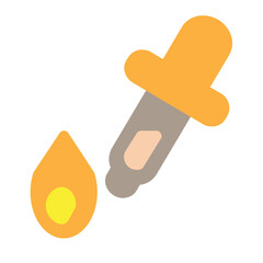 Pipette Flat Icon