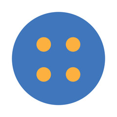 Round Flat Icon