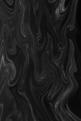 black and white marble pattern texture abstract background. Abstract marble ink background. Marble waves texture background.