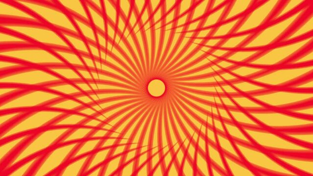 Psychedelic hypnosis trip video orange