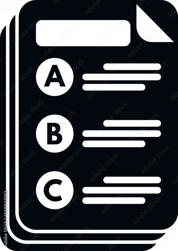 Aufkleber task schedule paper icon simple vector. event time. agenda busy