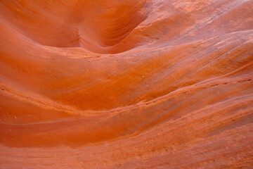 Sandstone rock formations in Waterhole Canyon, Arizona
