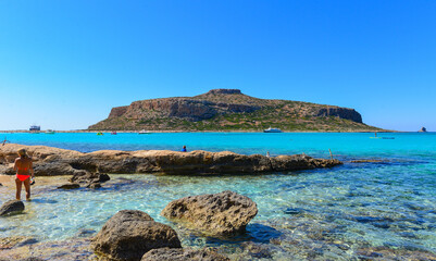 Bucht von Balos in Kreta, Griechenland