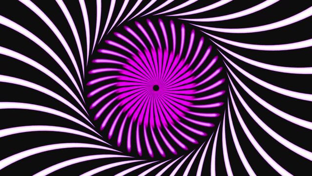 Psychedelic hypnosis trip video colors