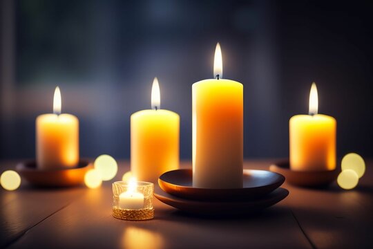 Stylish candles