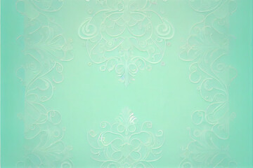 Obraz na płótnie Canvas steampunk abstract mint green background with gears