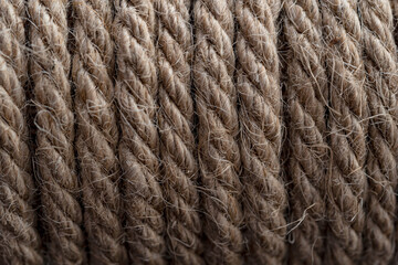 close up of rope