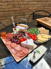 food in the restaurant