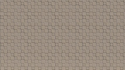 Stone pavement texture. Granite cobblestoned pavement concrete cement background. Abstract...