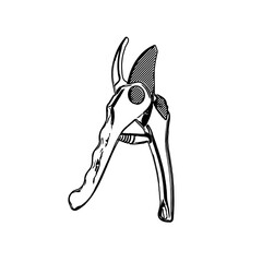 lineart drawing of household tools with transparent background for learn to coloring