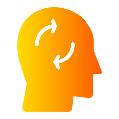 Flat Gradient gradient icon