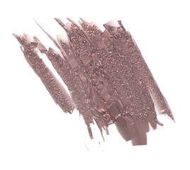 A stroke or blob of rose gold metallic paint. Embellishment stationary element for a wide range of projects.	