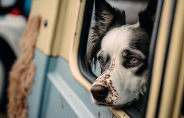 Fototapeta na wymiar portrait of a dog