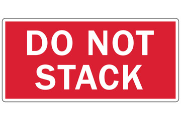 Shipping and storage labels do not stack
