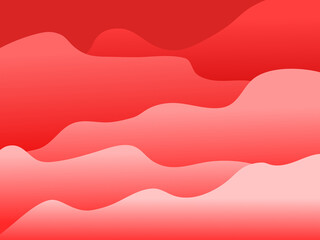minimal background of pink red clouds