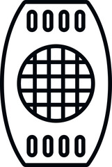 Vegetable cutter icon outline vector. Cooking tool. Cut equipment