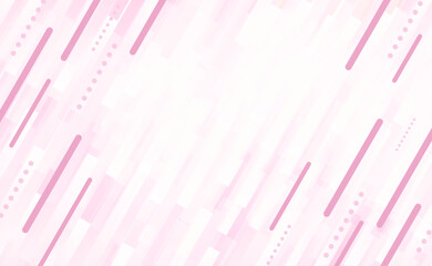 丸と斜線で構成された明るいイメージの背景素材