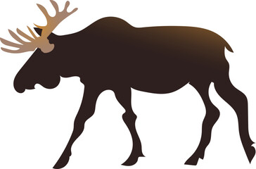 Moose Animal Wildlife Vector Art