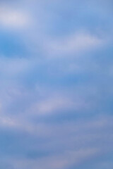 Abstract picture a white clouds in blue sky for background