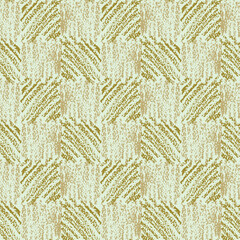 Checkered seamless background pattern in shades of brass. Vector illustration. Perfect for textile, stationery, wallpaper, home interior projects. Surface pattern design