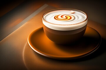 カフェラテ　AI、ジェネレーティブ、Generative AI