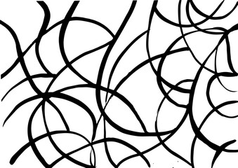 Grunge ink brush free hand texture