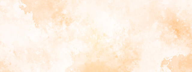 Colorful brown watercolor background with vintage texture design on white paper background. Abstract watercolor background handprint colorful gradient ink. 