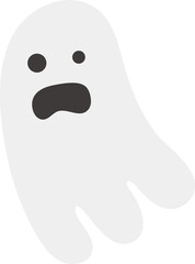 Ghost ghost logo, vector, comic, cartoon character, mascot