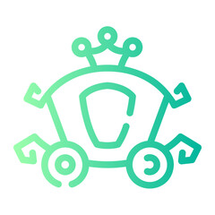carriage gradient icon