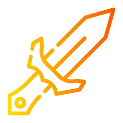 sword gradient icon