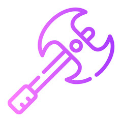 axe gradient icon