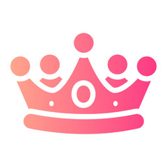 crown gradient icon