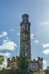 Obraz premium A view from Arthur's Seat, City of Edinburgh 