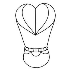 Heart balloon, Balloon of Love, Valentine's Day Heart Balloon, Valentine Element