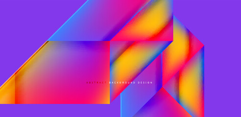 Dynamic bright lines abstract background, stripes with fluid colors, liquid gradients. Vector Illustration For Wallpaper, Banner, Background, Card, Book Illustration, landing page