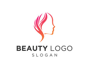 Logo design about Beauty on a white background. created using the CorelDraw application.