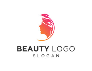 Logo design about Beauty on a white background. created using the CorelDraw application.