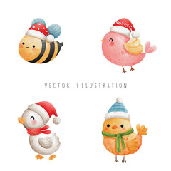 christmas farm animals 