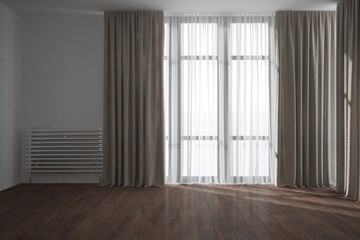 Obraz premium Modern interior design. 3D illustration