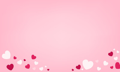 Happy Valentine's days of background. vector design