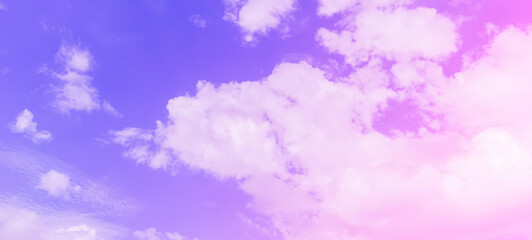 fantasy sky background and pastel color