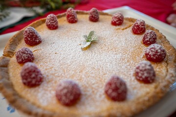 lemon tart for christmas dinner in australia