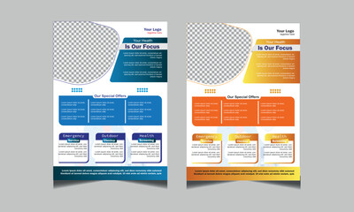 Healthcare and Doctor Flyer Template Designs 