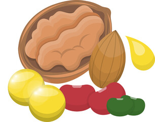 Vitamin E and walnut walnut health food, vitamin, health